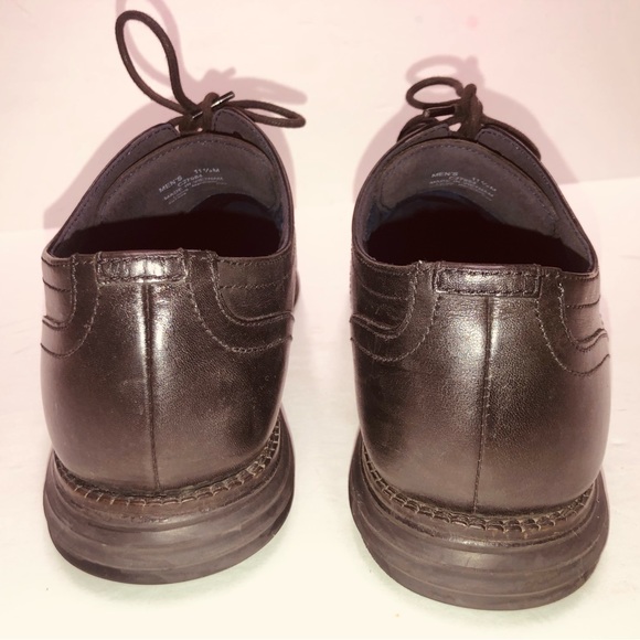 - Men's Cole Haan Original Grand
Shortwing‎ Wing Tip Derby Shoe Black 11.5 M - Picture 12 of 15